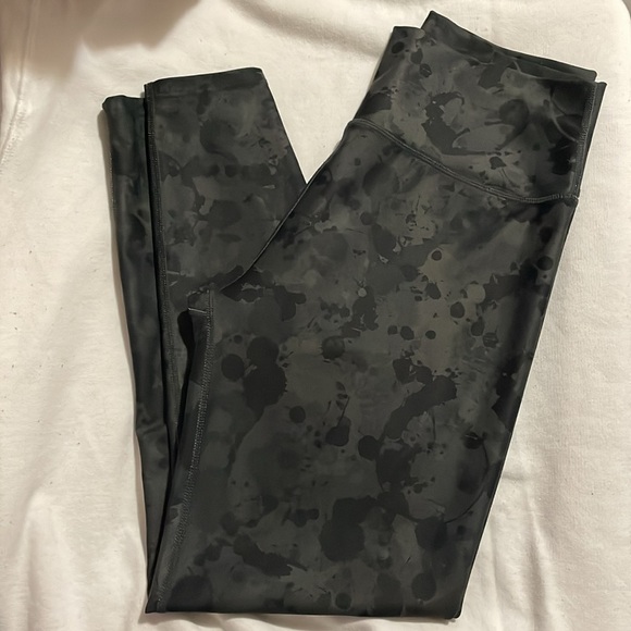 SAGE COLLECTIVE High-Rise Camo Splatter Leggings - Picture 4 of 6